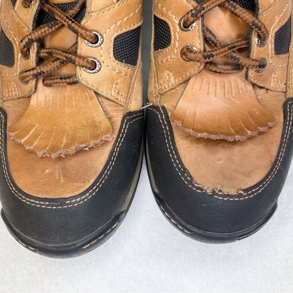 Roper Brown Lace-Up Western Boots Women’s Size 5 Youth Kids Girls Boys Size 3.5 - Picture 2 of 16